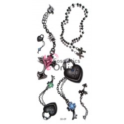 Tatuaje temporare pentru corp XL 3D09